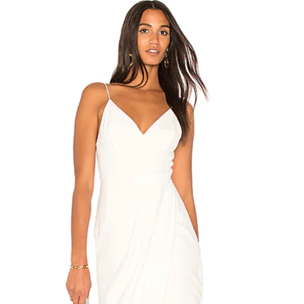 NWT Shona Joy Cocktail Draped Dress